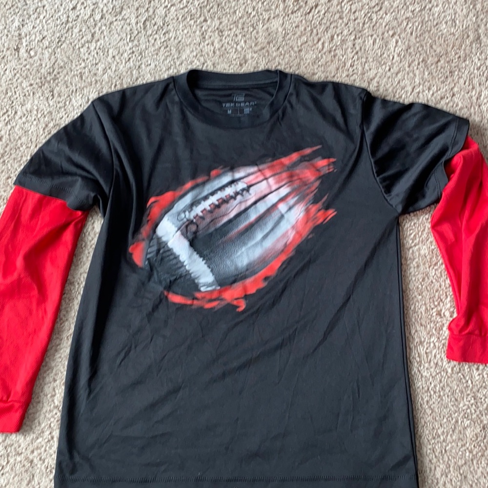 Long sleeve football shirt
